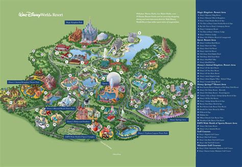 Disney Resort Map