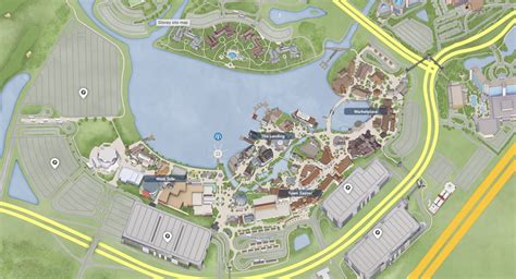 Disney Springs Map