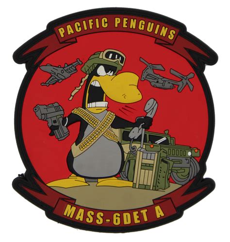 Displaying Blue Penguin Military Patch Emblems