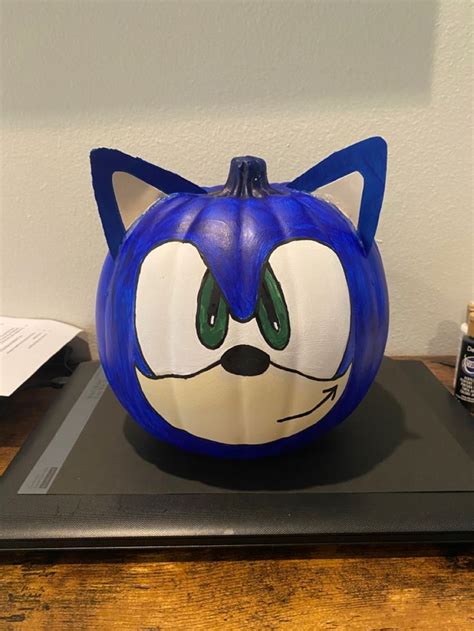 Displaying Your Sonic Pumpkin