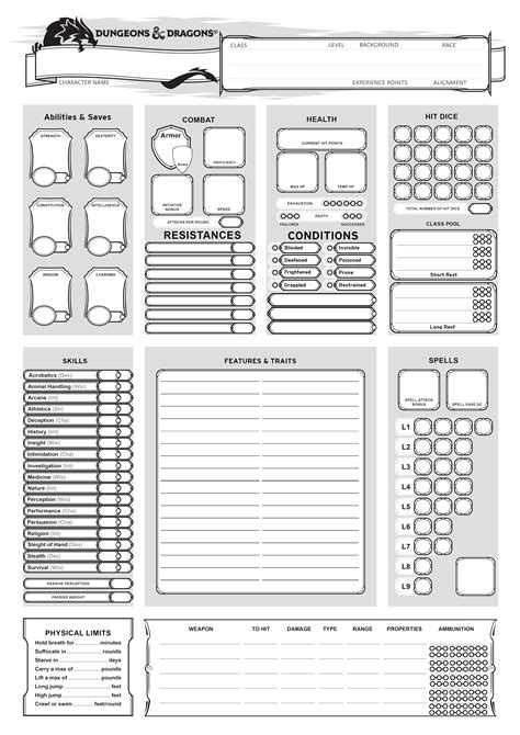 D&D Sheet Tools