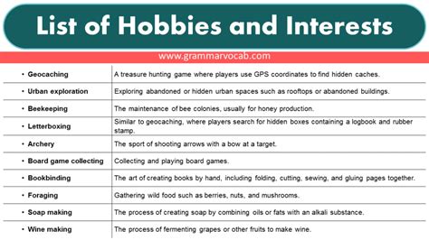 Don Heman Hobbies and Interests