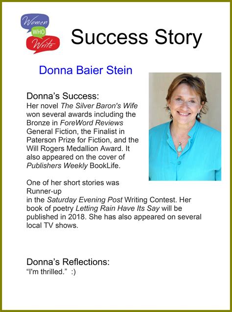 Donna Santomauro Success Story