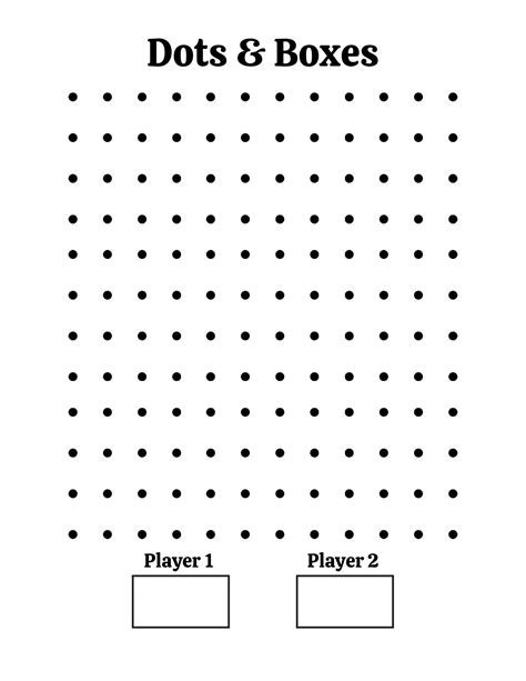 Dot Box Game Template