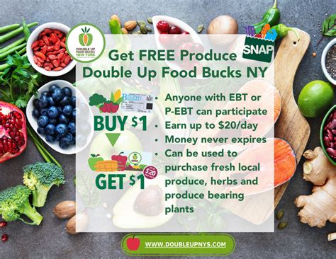 Double Up Food Bucks Program