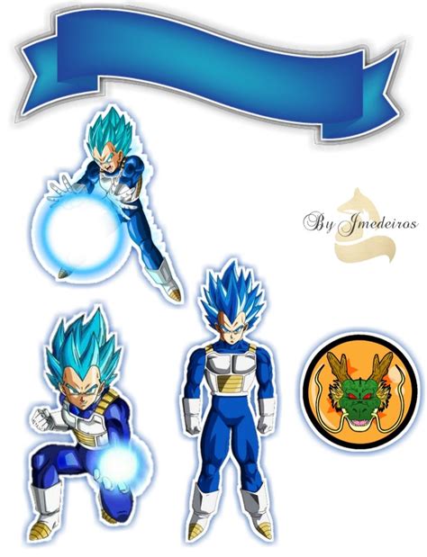 Dragon Ball Z Cake Topper Vegeta