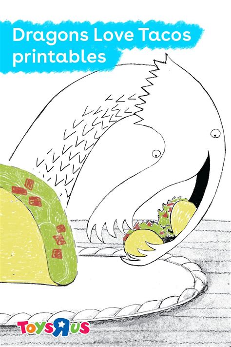 Dragons Love Tacos Printable Games