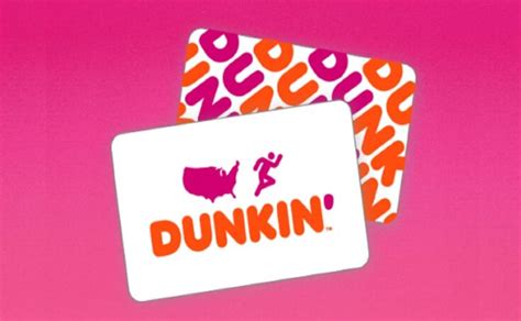 Dunkin' Gift Card Breakfast