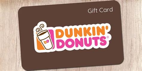 Dunkin' Gift Card Deals