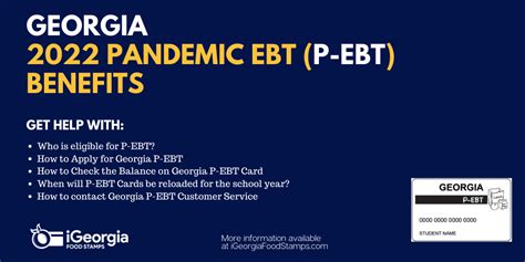 EBT Georgia Benefits