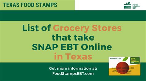 EBT Participating Stores