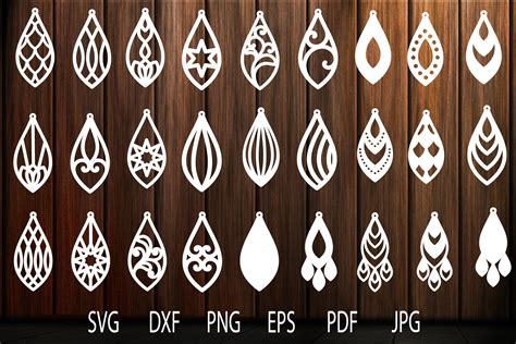 Earring Design Templates