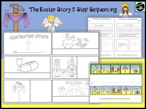 Easter Story Sequencing Printables Benefits