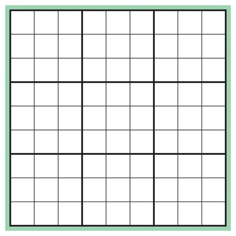 Easy Sudoku Grid Example