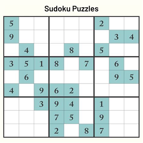 Easy Sudoku Printable