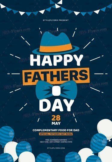 Tips for an Effective Father's Day Flyer