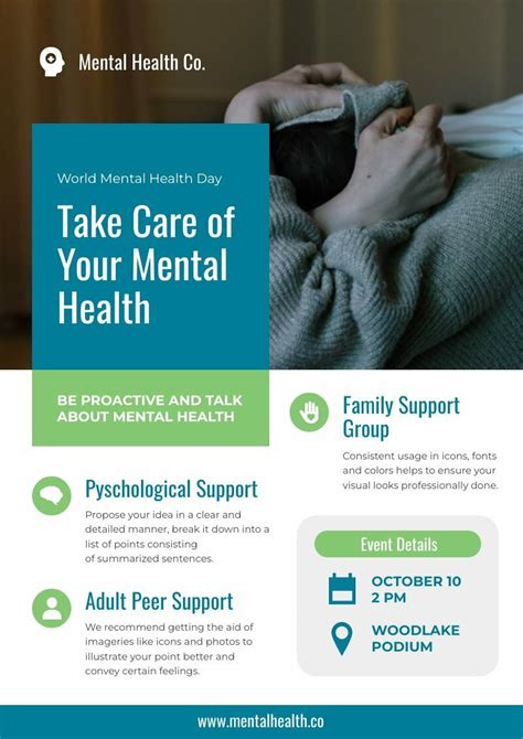 Effective Mental Health Flyer Template