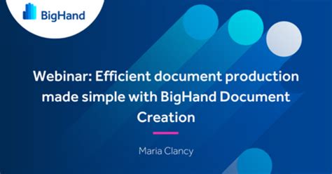 Efficient Document Production