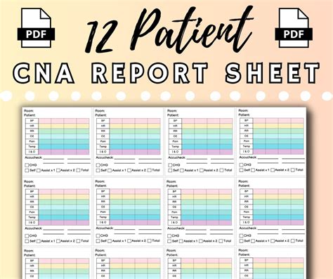 Electronic CNA Report System