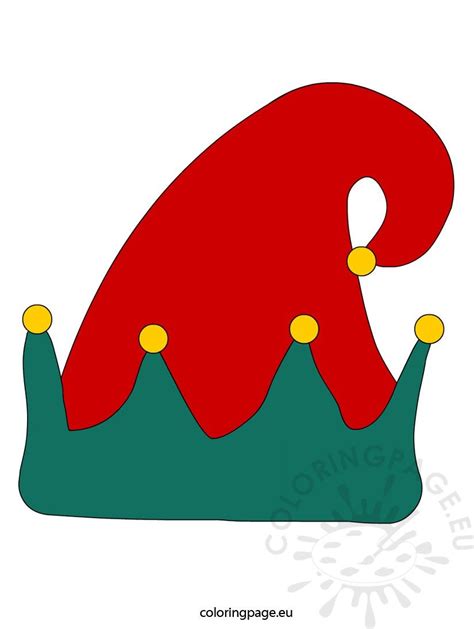 Elf Hat Template Print Designs