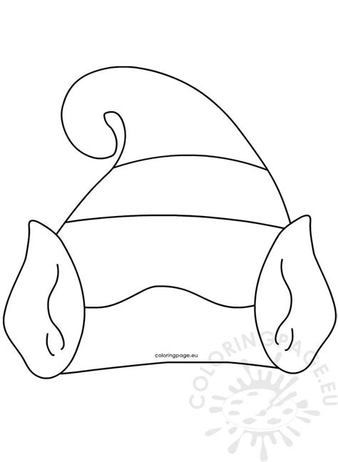 Elf Hat Template Print Templates