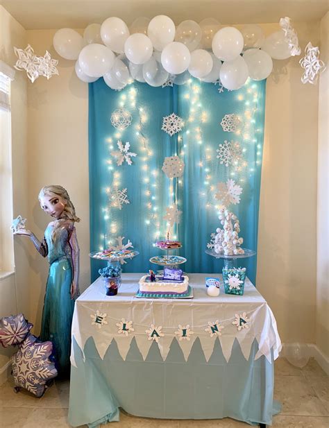 Elsa Frozen Party Ideas