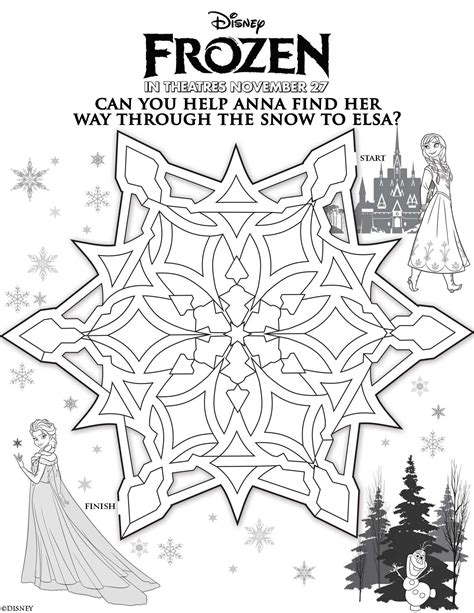 Elsa Frozen Printable Games