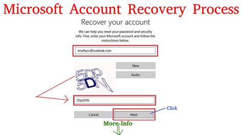 Email Recovery Process