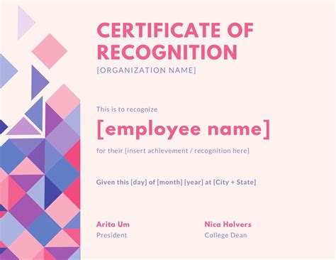 Employee Recognition Template 4