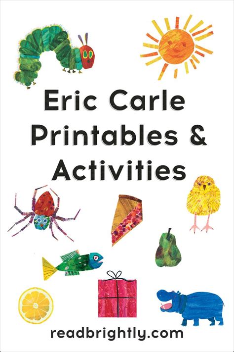 Eric Carle Printable Collection