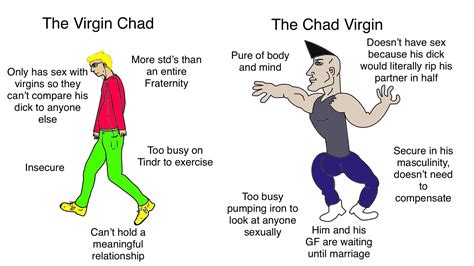 Evolution of the Chad Vs Virgin Meme Over Time