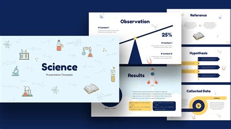 Examples of Science Google Slide Templates