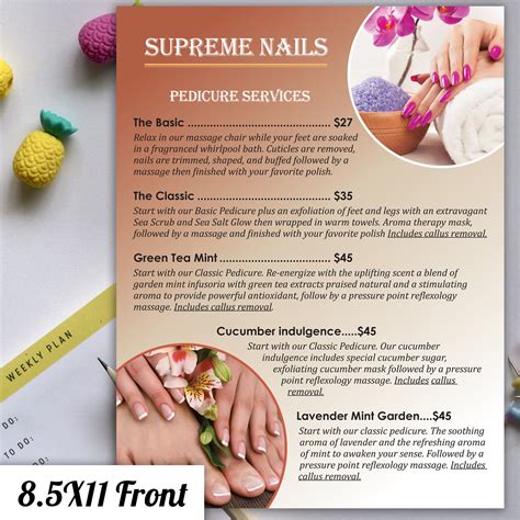 Excel Nail Spa Services Packages and Specials