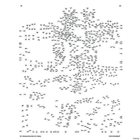 Extreme Dot To Dot Printables for Adults