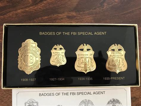 Historical FBI Badge