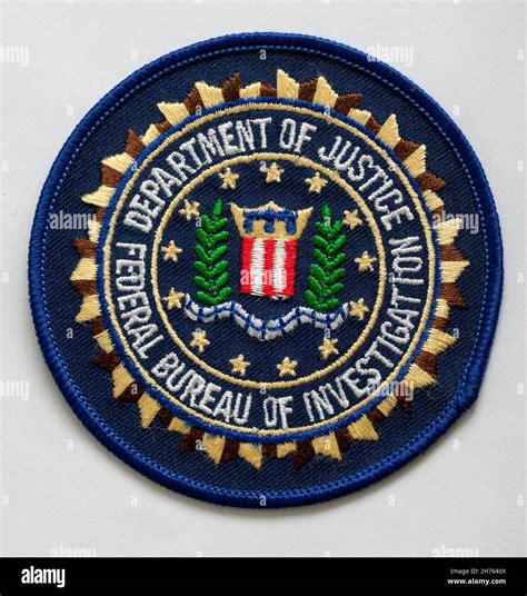 Retro Style FBI Badge