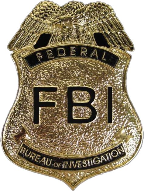 Standard Issue FBI Badge