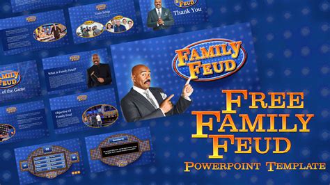 Family Feud PowerPoint Template Customize