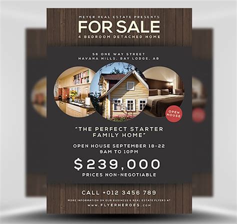 Family Home Flyer Template Example