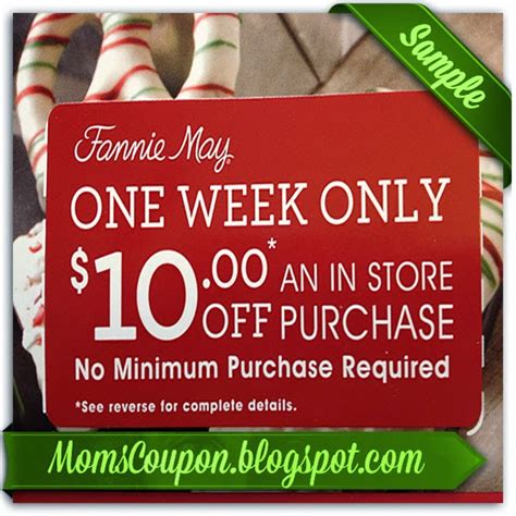 Fannie May Coupons