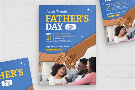 Father's Day Flyer Design Tips