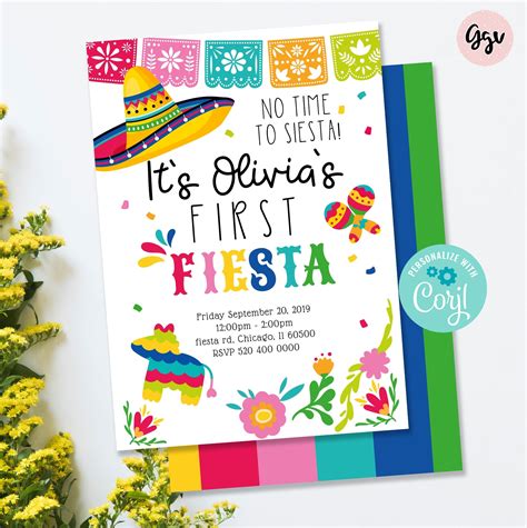 Fiesta Invitations Album