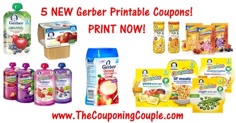 Finding Gerber Coupons