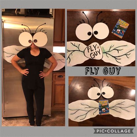 Fly Guy Costume Instructions