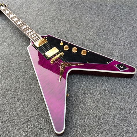 Description of Flying V Guitar Custom Body Shapes