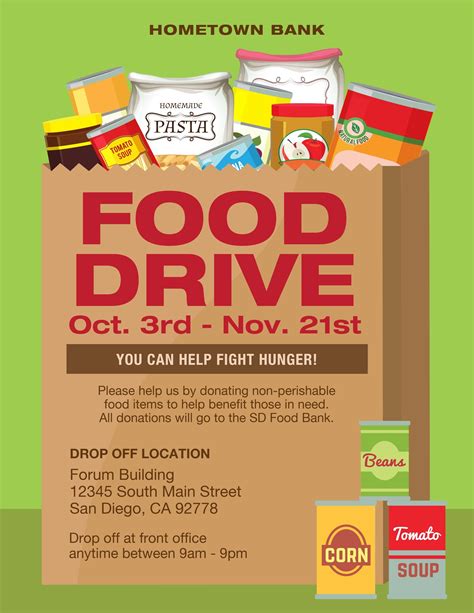 Food Drive Flyer