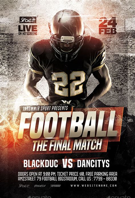 Football Flyer Templates