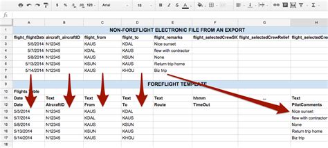 Foreflight Logbook Excel