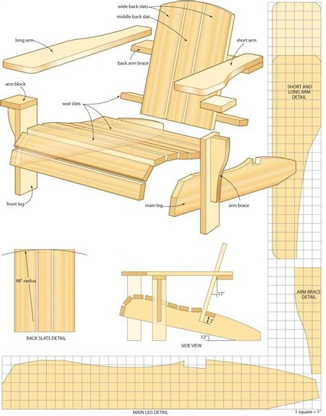 Free Adirondack Plans