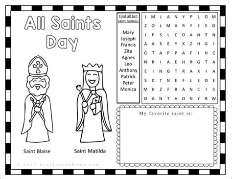 Access to Free All Saints Day Educational Resources